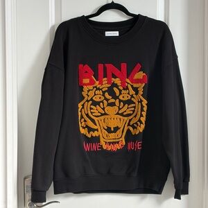 Authentic Anine Bing tiger sweatshirt